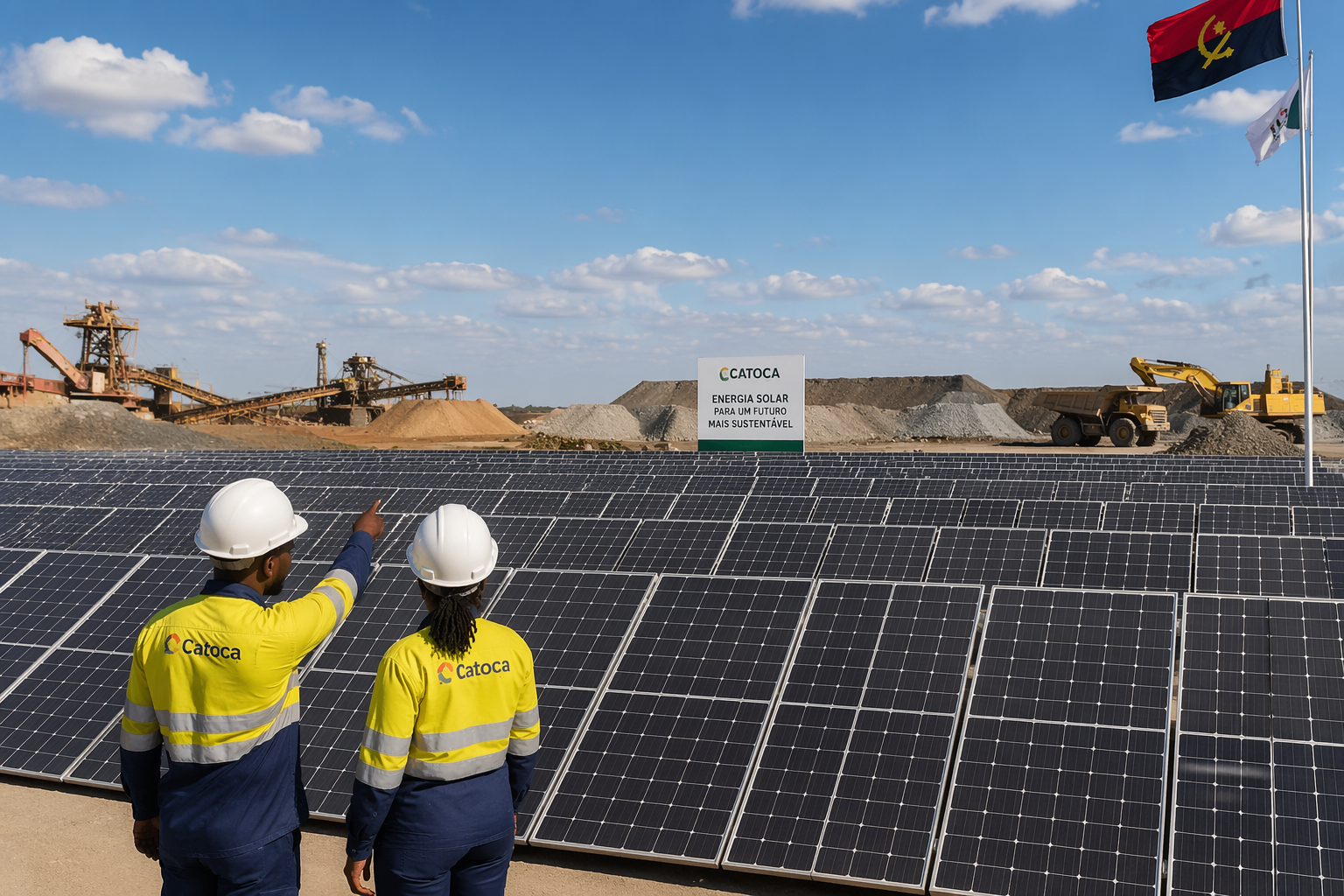 Angola aposta em energias renováveis para abastecer operações mineiras